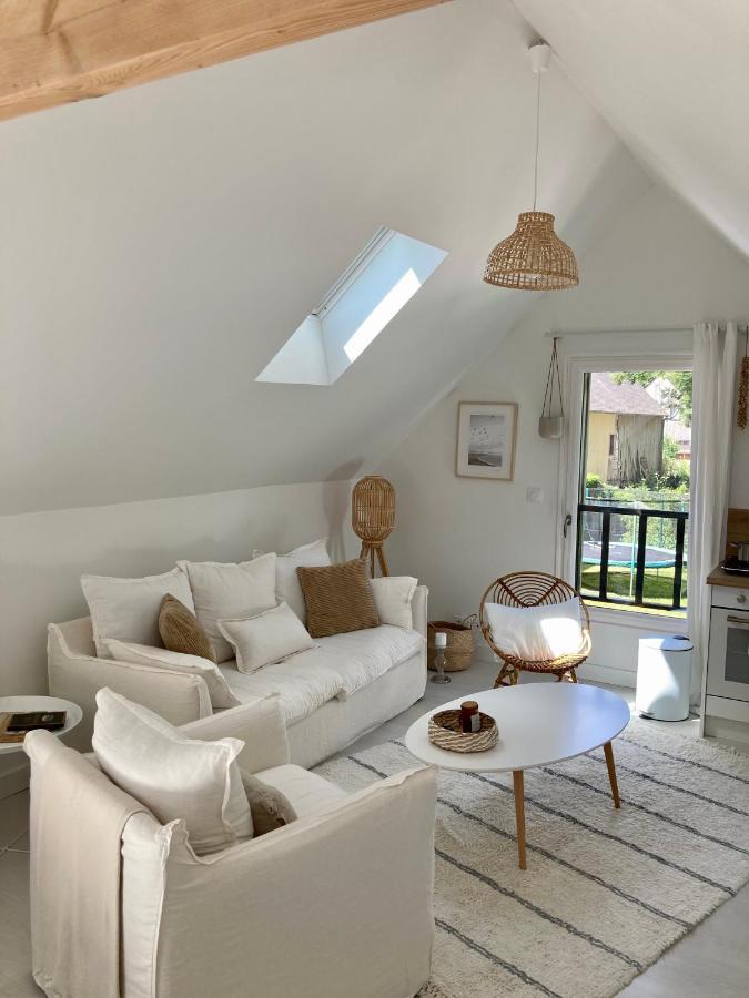 Studio Cosy Avec Coin Jardin Lancieux Exterior foto